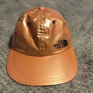 Supreme The Northface Metallic 6 Panel Rose Gold